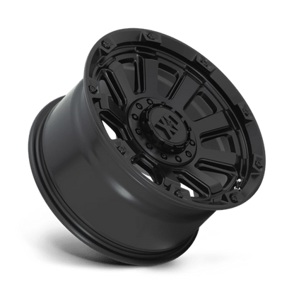 XD XD852 GAUNTLET Satin Black wheel showcasing aggressive design and durable construction.