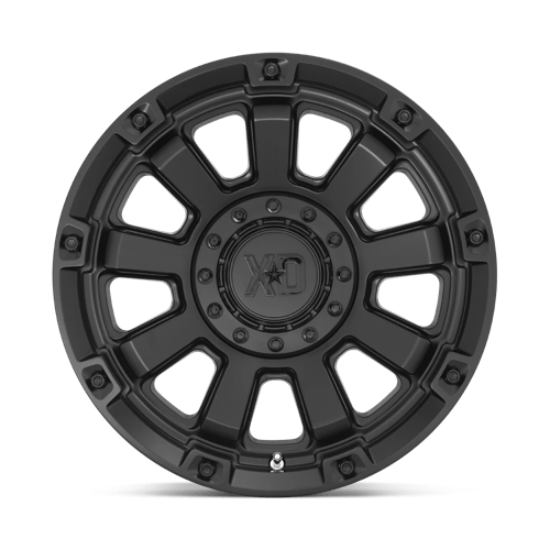XD XD852 GAUNTLET Satin Black wheel featuring a rugged design and premium cast aluminum construction.