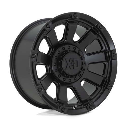 XD XD852 GAUNTLET Satin Black wheel with aggressive design and robust build for off-road performance.