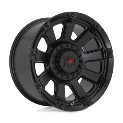 XD XD852 GAUNTLET Satin Black wheel, engineered for style and off-road performance, perfect for trucks and SUVs.