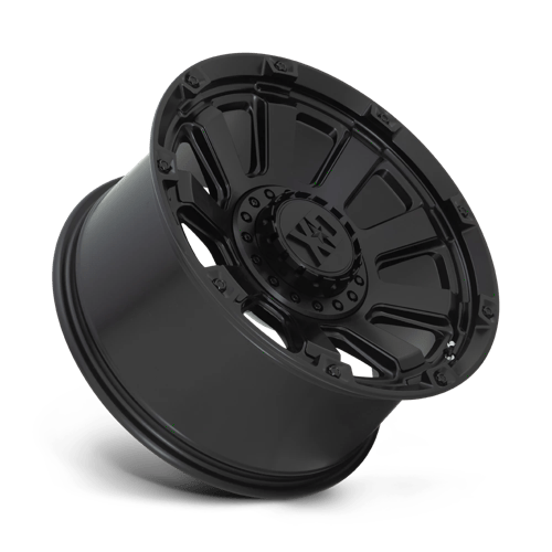 XD XD852 GAUNTLET Satin Black wheel showcasing aggressive design and premium cast aluminum construction.