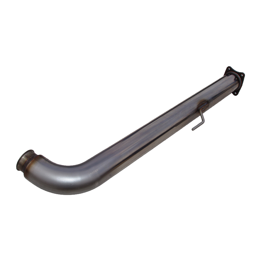 MBRP | 4 Inch Front Exhaust Pipe With Flange For 01-04 Silverado/Sierra 2500/3500 Duramax Armor Plus Series  | GMS9401