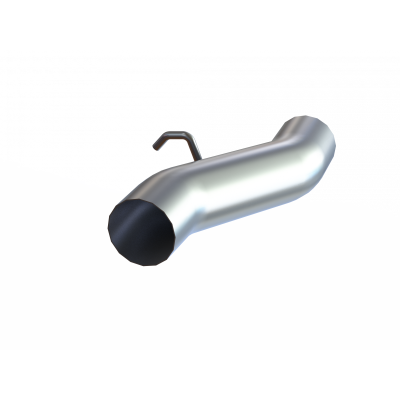 MBRP | 4 Inch Exhaust Pipe For 06-07 Silverado/Sierra 2500/3500 T409 Stainless Steel Regular Cab Adaptor Duramax  | GMS9423