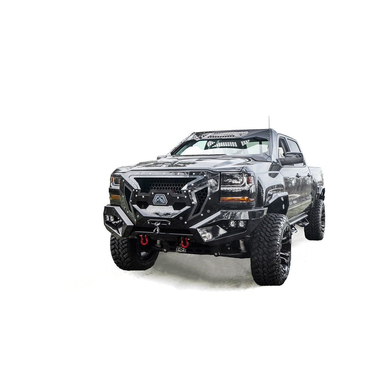FAB FOURS GR3800-1 Grumper Front Winch for Chevrolet Silverado 1500