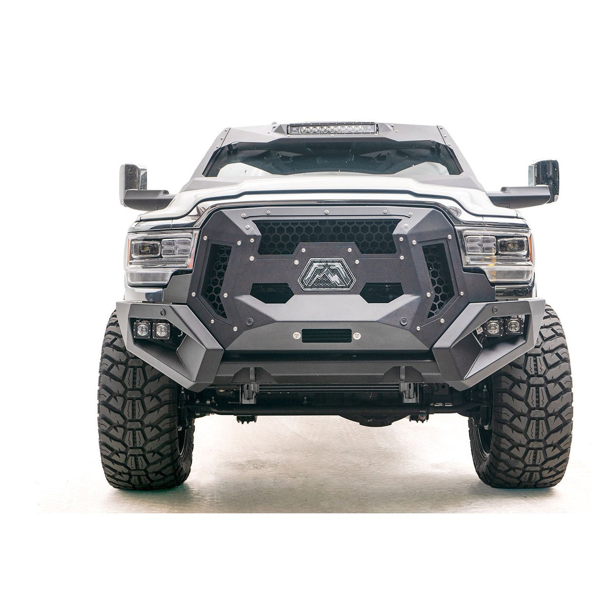 FAB FOURS GR4400-1 Grumper Crash Bar 2 Stage Black Powder Coated