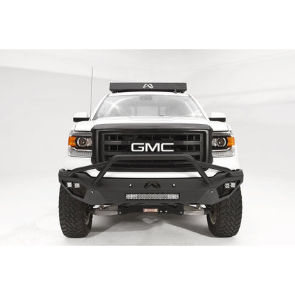 Fab Fours Vengeance Front Bumper 2 Stage Black Powder Coated Pre-Runner l GS14-D3152-1