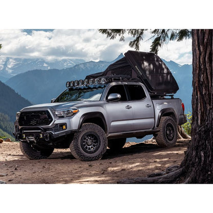 Ford Bronco equipped with Falken Wildpeak A/T4W all-terrain tires on rugged terrain