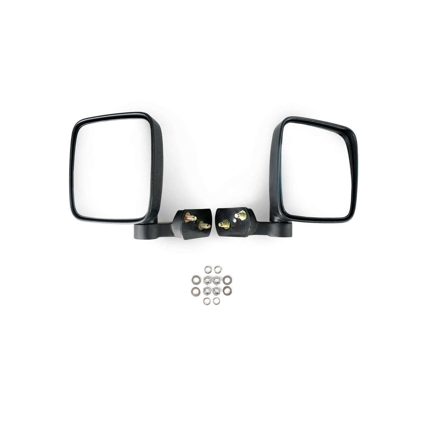 DV8 OFF-ROAD | 2018 2025 Jeep Gladiator JT WranglerJL JLU Front Half Doors With Alum Mesh  | HDJL-01F