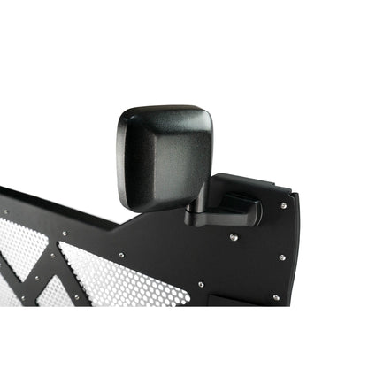 DV8 OFF-ROAD | 2018 2025 Jeep Gladiator JT WranglerJL JLU Front Half Doors With Alum Mesh  | HDJL-01F