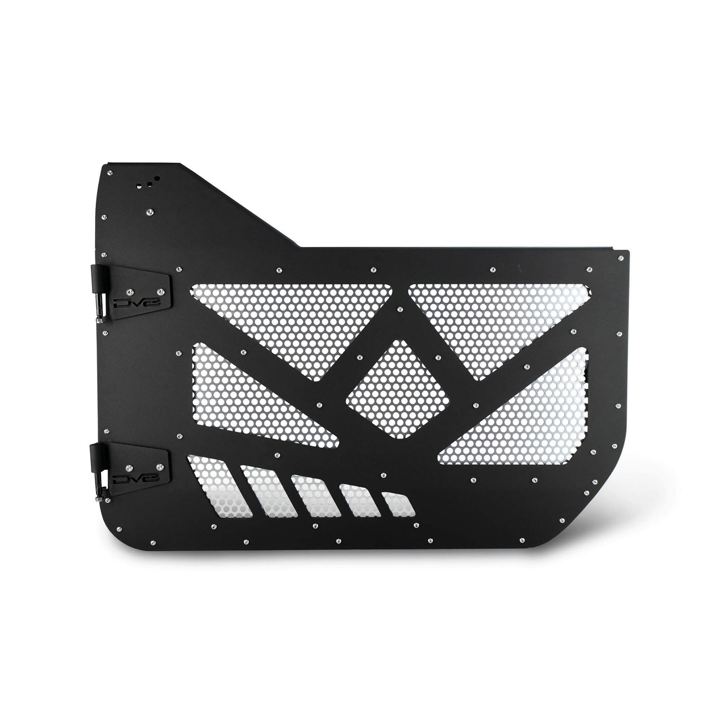 DV8 OFF-ROAD | 2018 2025 Jeep Gladiator JT WranglerJL JLU Front Half Doors With Alum Mesh  | HDJL-01F