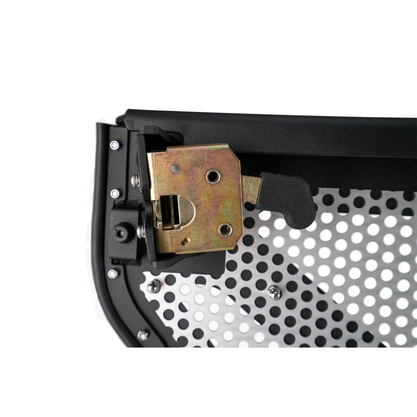 DV8 OFF-ROAD | 2018 2025 Jeep Gladiator JT WranglerJLU Rear Half Doors With Alum Mesh  | HDJL-01R