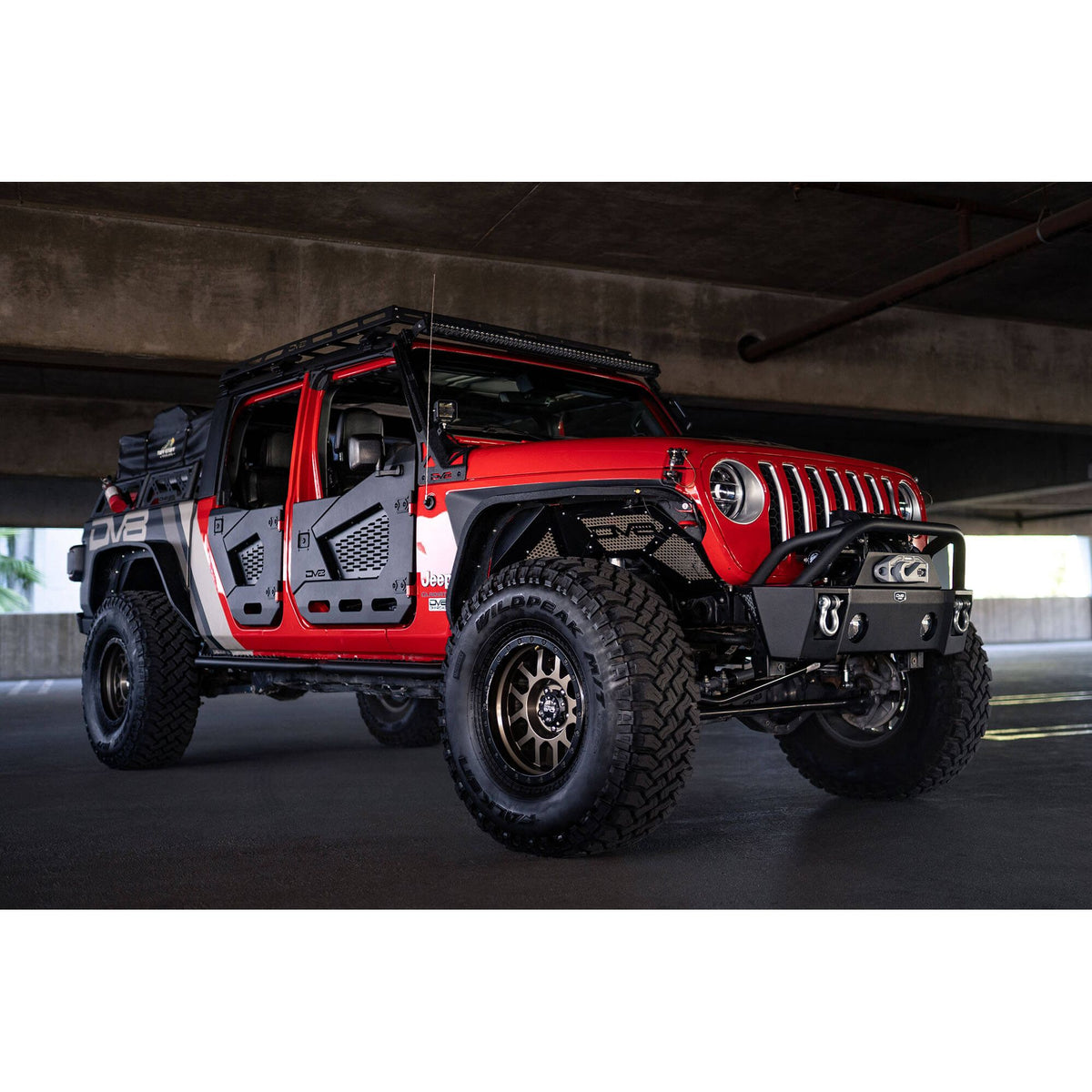 DV8 OFF-ROAD HDJL-02F DV8 Offroad HDJL-02F 2020 for 2025 Jeep Gladiator JT Wrangler JL