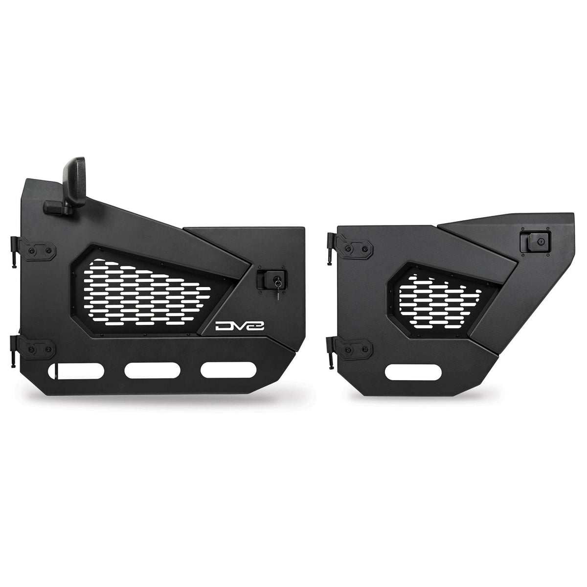 DV8 OFF-ROAD | 2020 2025 Jeep Gladiator JT Wrangler JL JLU Front 1/2 Doors  | HDJL-02F