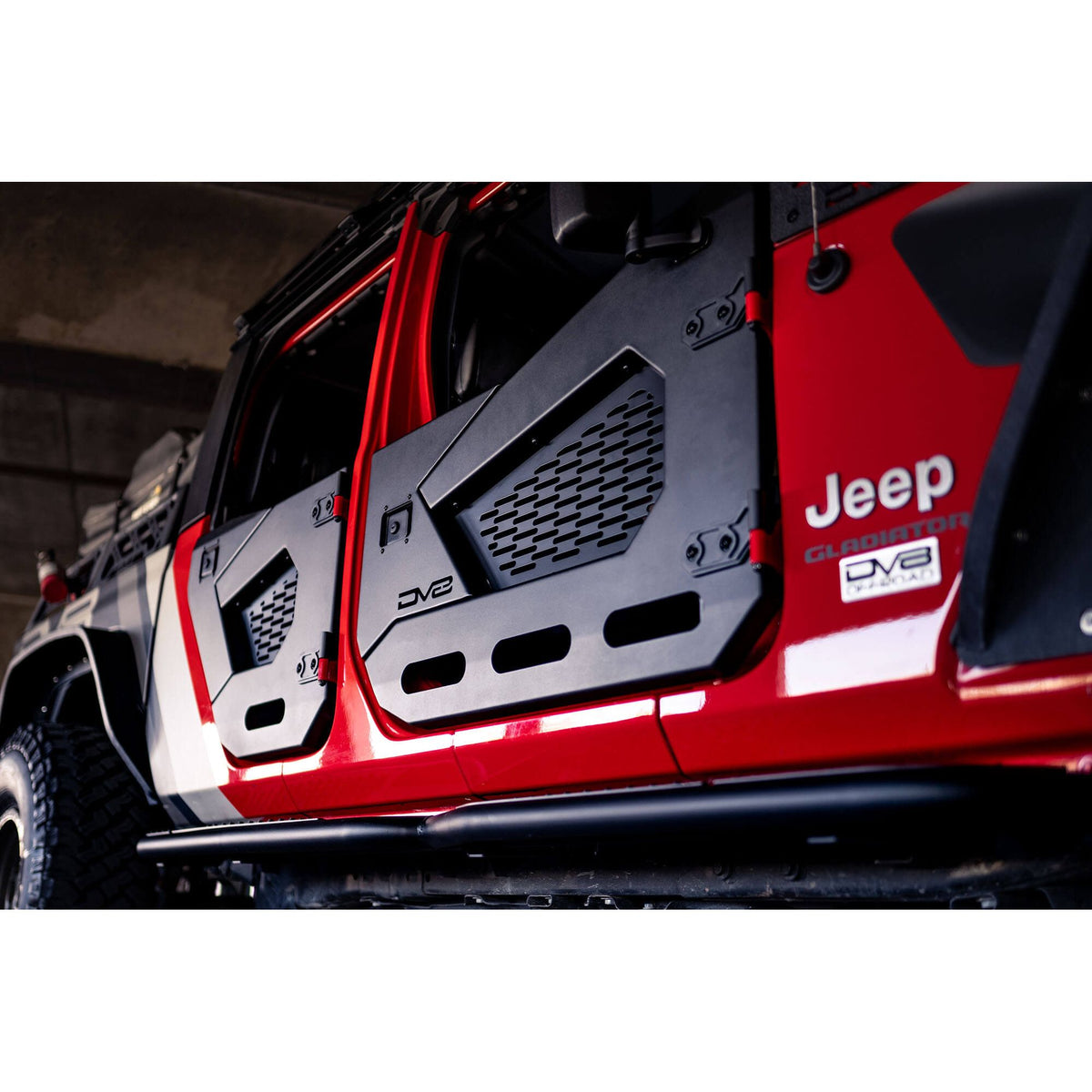DV8 OFF-ROAD | 2020 2025 Jeep Gladiator JT Wrangler JL JLU Front 1/2 Doors  | HDJL-02F