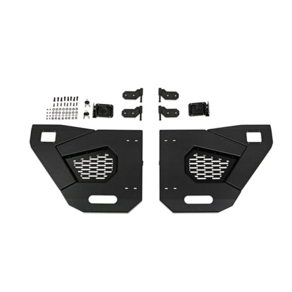 DV8 OFF-ROAD | 2018-2025 Jeep Wrangler JL & Gladiator JT Rear Half Doors | Spec Series | HDJL-02R