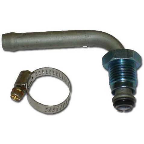 PSC MOTORSPORTS | Return Line Fitting – 16 mm x 1.50 – 90° Metric O‑Ring | HE39106