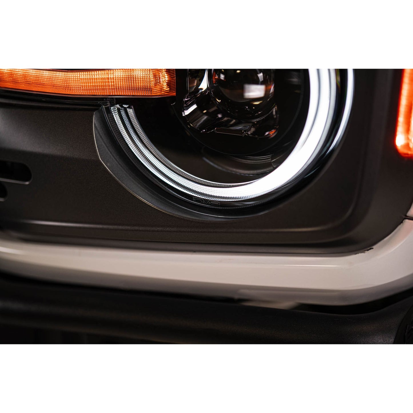 DV8 OFF-ROAD | 2021 2025 Ford Bronco Black Headlights  | HLCBR-01