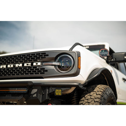 DV8 OFF-ROAD | 2021 2025 Ford Bronco Black Headlights  | HLCBR-01