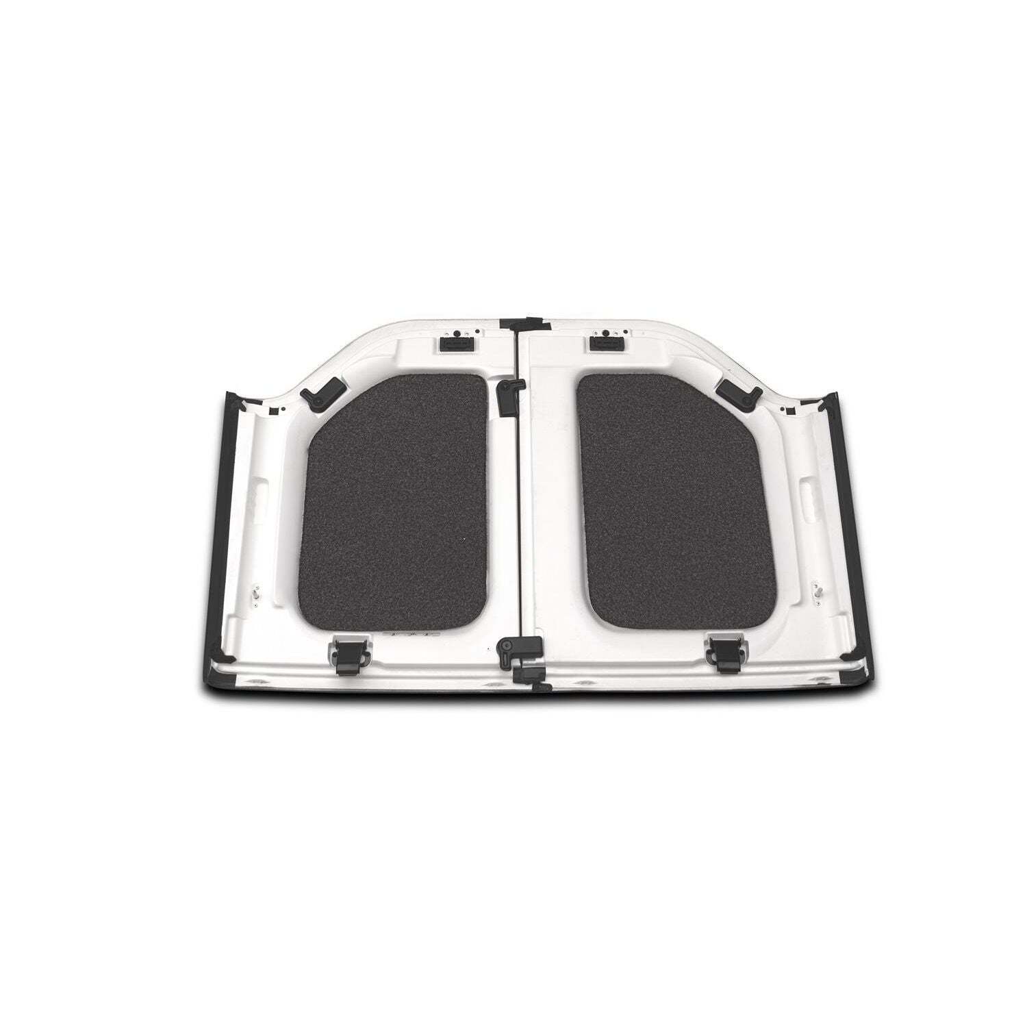 BedRug Jeep Headliner 07-10 JK Unlimited 4 door Headliner Kit 4 pc. Kit Intended For Hard Top Bed Liner - Charcoal (HLJK074DRK) installation view.
