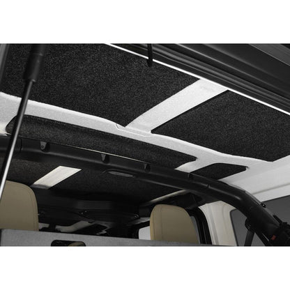 BedRug 2018-2026 Jeep Wrangler 2 Door Bed Liner - Charcoal (HLJL182DRK) interior installation view