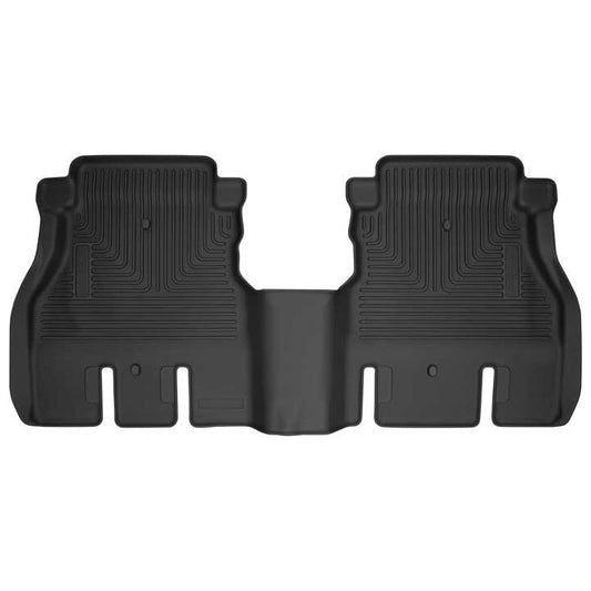 Husky Liners | Weatherbeater 2nd Seat Floor Liner For 2018-2026 Jeep Wrangler JL 4 Door Husky Liners | 14041 view.