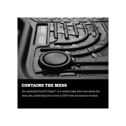Husky Liners | Weatherbeater Front & 2nd Seat Floor Liners For 2009-2024 Ram 1500/2500/3500 Husky Liners | 99001 close-up detail