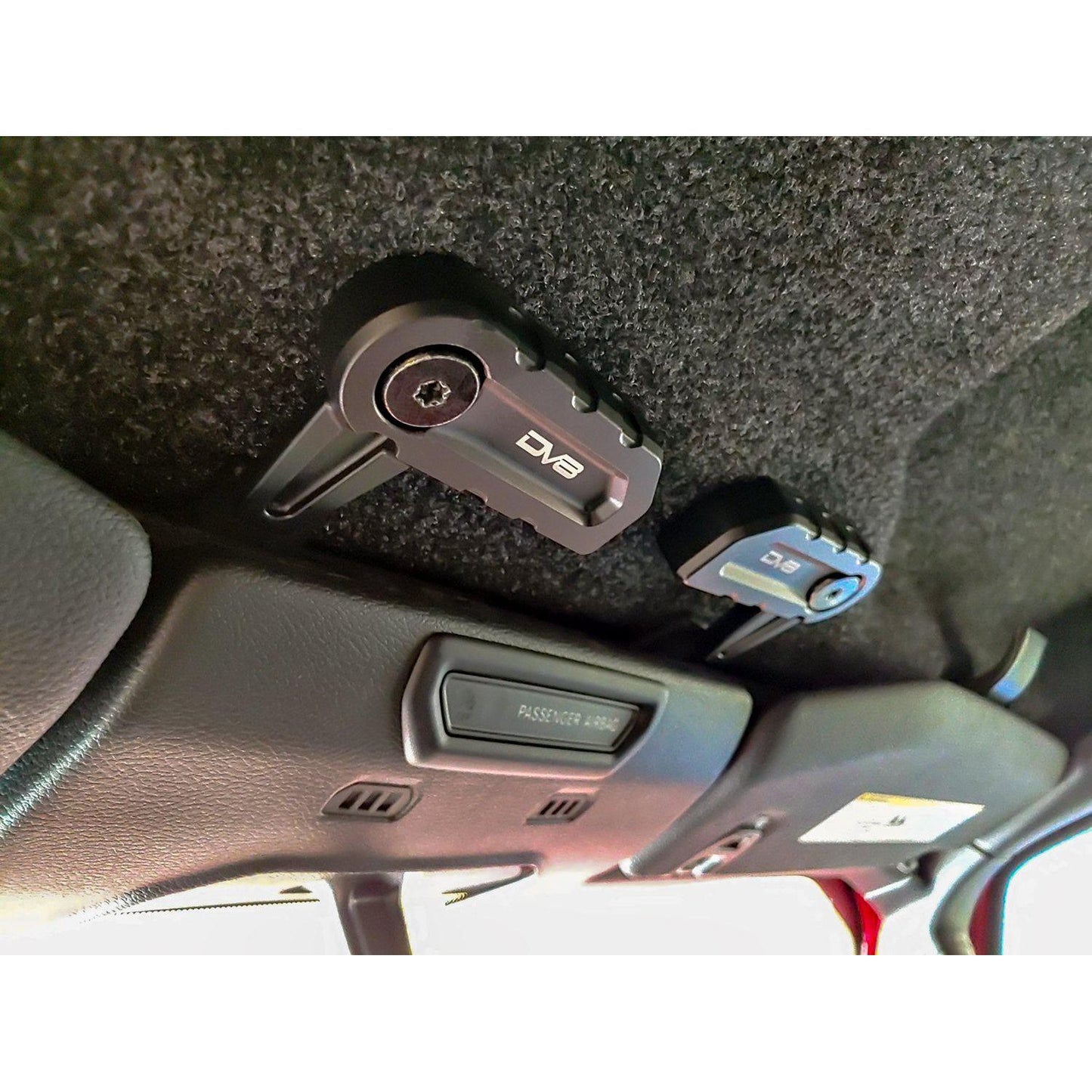 DV8 OFF-ROAD | 2018 2025 Jeep Wrangler JL & Gladiator JT JLU Billet T Handles for Hard Top  | HTJL-H