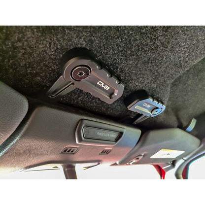 DV8 OFF-ROAD | 2018 2025 Jeep Wrangler JL & Gladiator JT JLU Billet T Handles for Hard Top  | HTJL-H