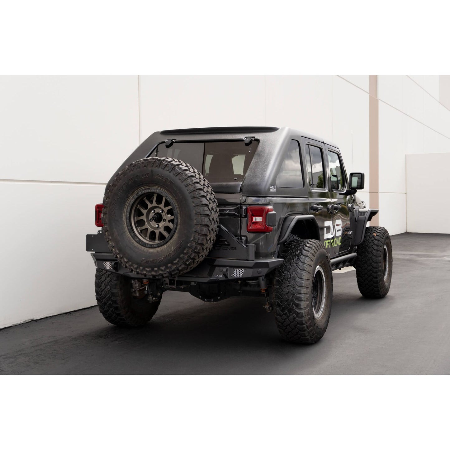 DV8 OFF-ROAD | 2018 2025 Jeep Wrangler JLU 4 Door Razor Series Fastback Hard Top  | HTJL02-B