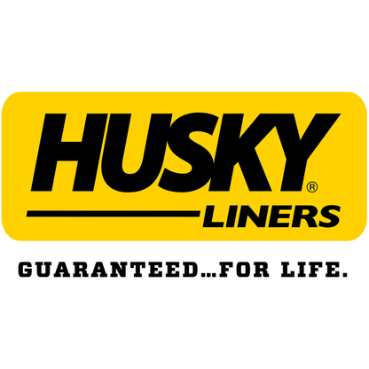 HUSKY LINERS logo with text guaranteeing quality for life.