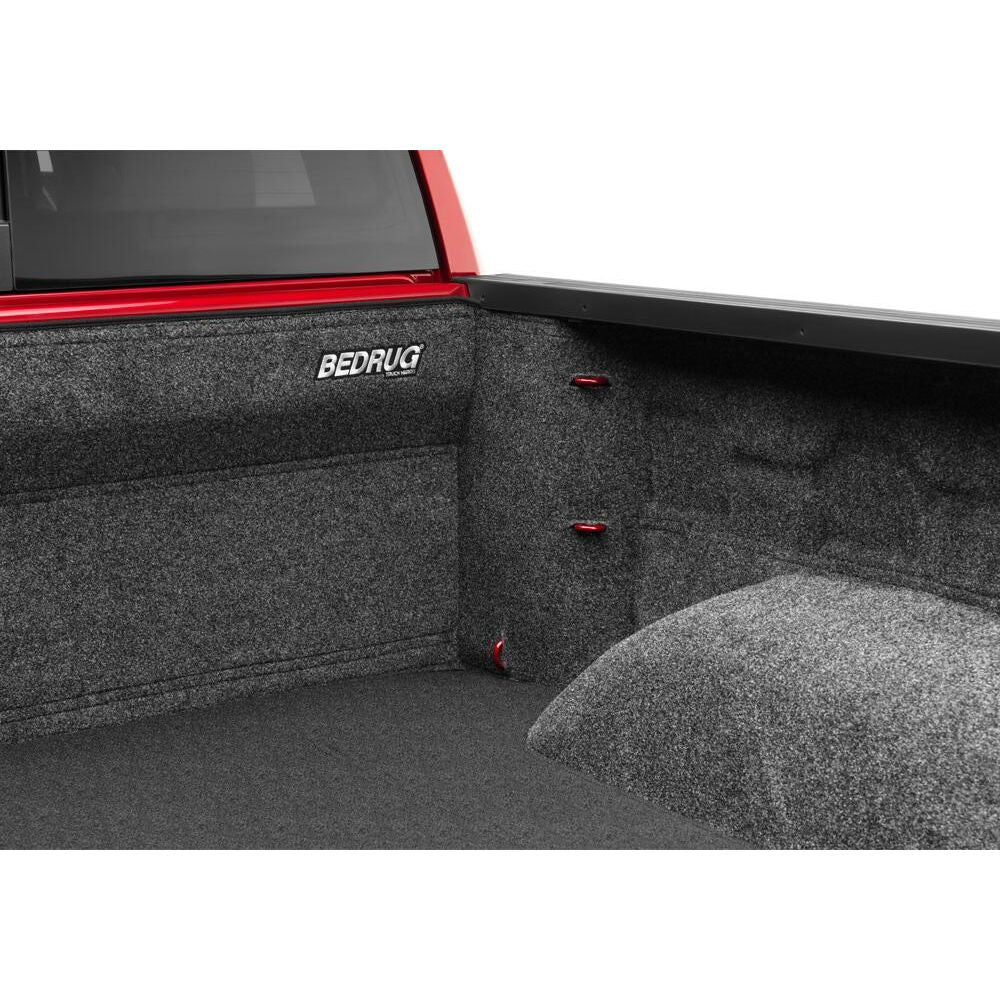 BedRug 19+ - Charcoal (New Body Style) Silverado/Sierra 6'6" Bed w/ Multi-Pro Tailgate w/o Carbonpro Bed Impact Bed Liner w/ Tailgate Mat.