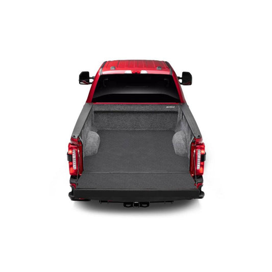BedRug 2017-2026 Ford F-250/F-350 Super Duty 8' Bed Impact Bed Liner w/ Tailgate Mat - Charcoal (ILQ17LBK) in truck bed