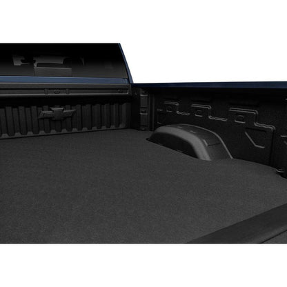 BedRug 20+ GM T1Xx HD 6'9" Bed w/o Multi-Pro Tailgate Impact Bed Mat - Charcoal (IMC20SBS) installed in truck bed