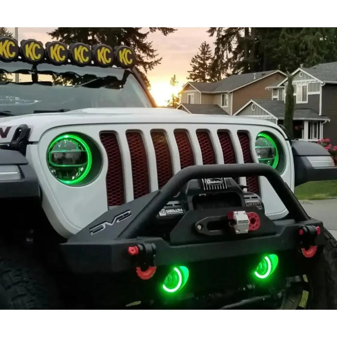 ORACLE Lighting | RGB+W Headlight DRL Upgrade | Wrangler JL / Gladiator JT | 1346-334, 1346-504, 1346-335