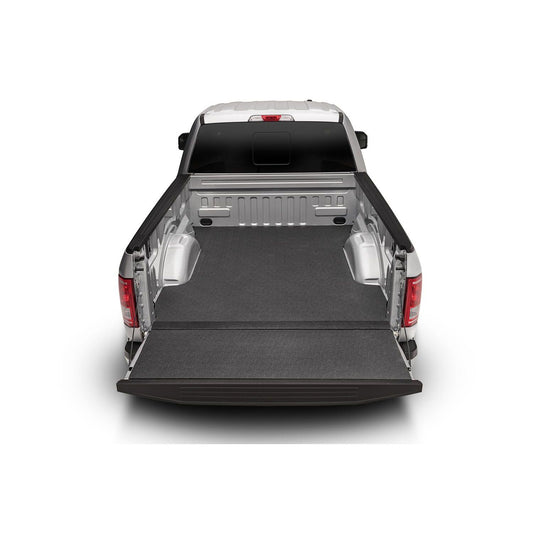 BedRug 2015-2026 Ford F-150 / 2022-2026 F-150 Lightning 5'5" Bed Impact Bed Mat - Charcoal (IMQ15SCS) installed in truck bed