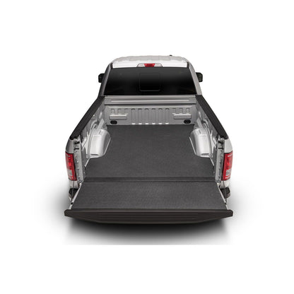 BedRug Impact Truck For Spray-In Or No 2024-2025 Ford Ranger Supercrew Cab 5' Bed Mat - Charcoal (IMR24DCS) installed in truck bed.