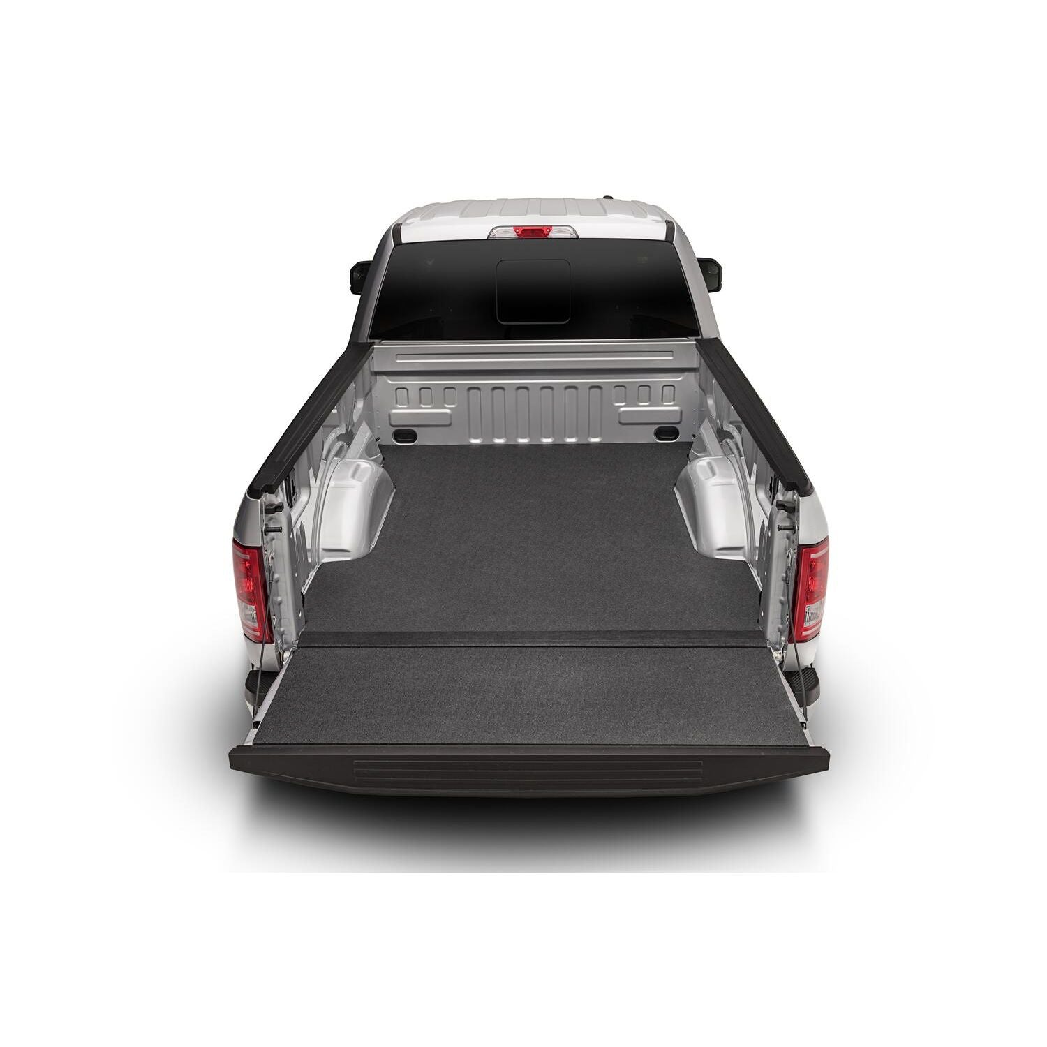BedRug 2019-2025 Ram 1500 5'7" Bed Impact Bed Mat w/o Multifunction Tailgate - Charcoal (IMT19CCS) installed in truck bed