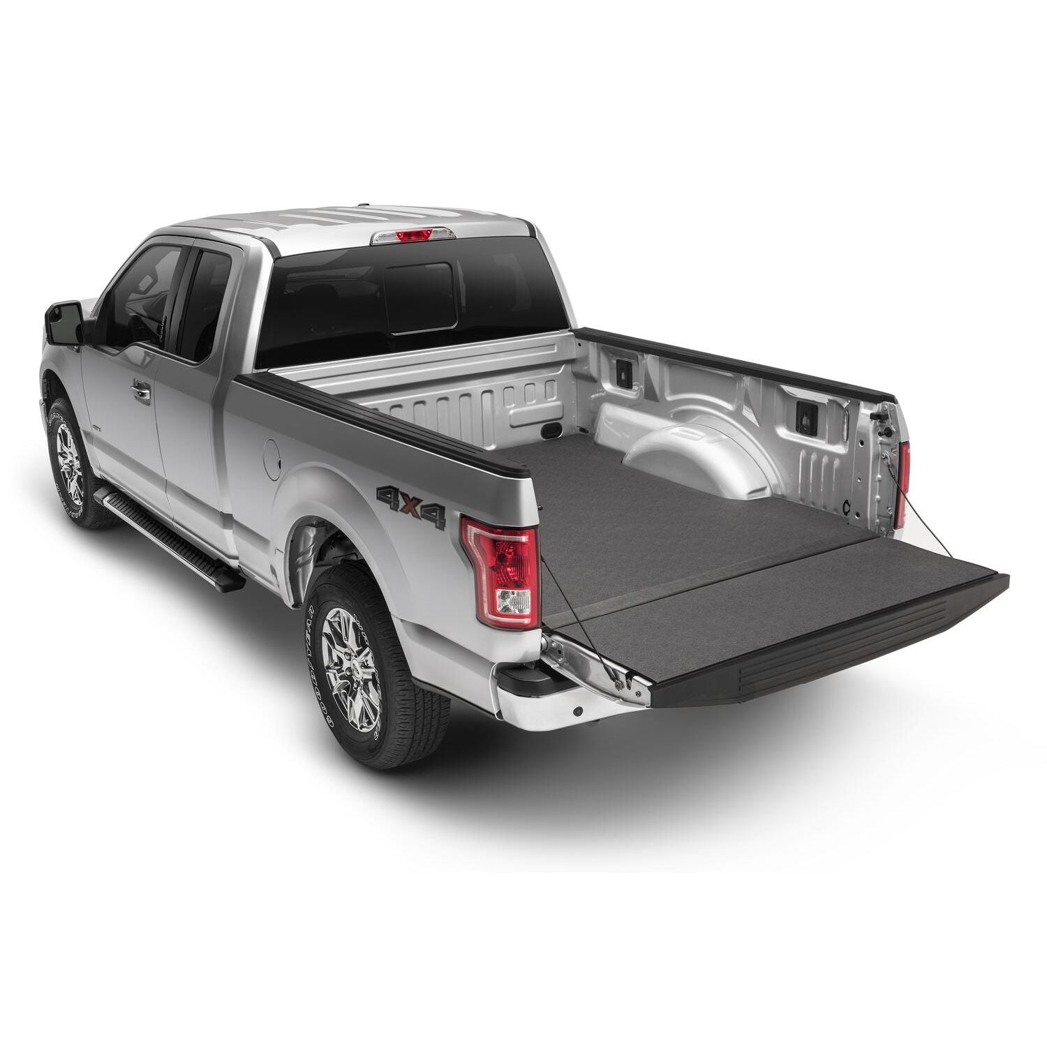BedRug Impact Bedmat For Spray-In Or No 07-21 Toyota Tundra 6'6" Bed Mat - Charcoal (IMY07RBS) installed in truck bed.