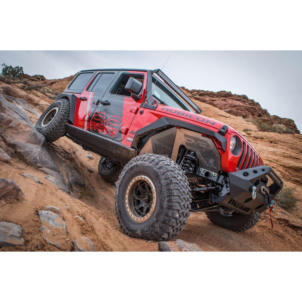 DV8 OFF-ROAD INFEND-03FB DV8 Offroad INFEND-03FB 2018 for 2023 Jeep Wrangler JL JLU