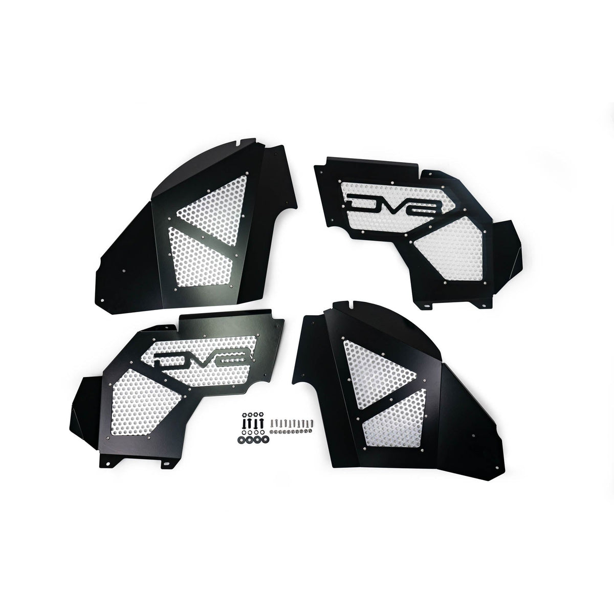 DV8 OFF-ROAD | 2018 2023 Jeep Wrangler JL JLU Gladiator JT Front Inner Fenders  | INFEND-03FB