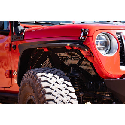 DV8 OFF-ROAD | 2018 2023 Jeep Wrangler JL JLU Gladiator JT Front Inner Fenders  | INFEND-03FB