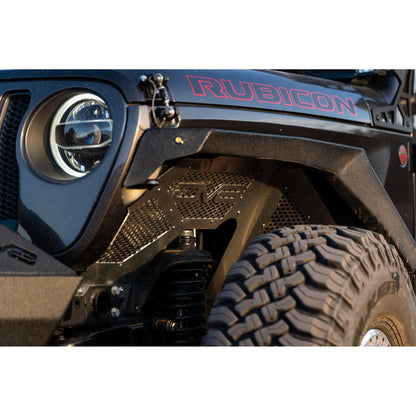 DV8 OFF-ROAD | 2018 2023 Jeep Wrangler JL JLU Gladiator JT Front Inner Fenders  | INFEND-03FB