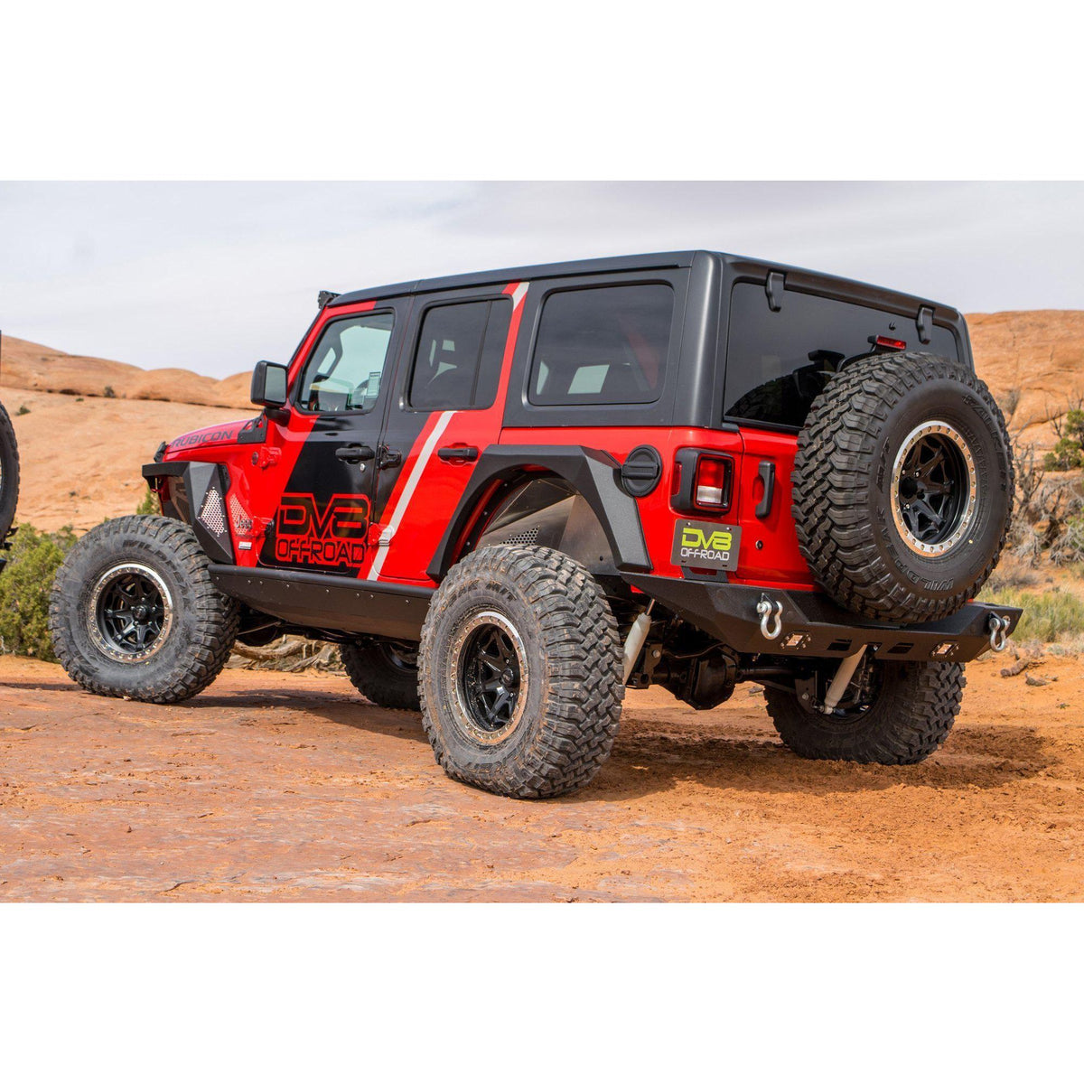 DV8 OFF-ROAD INFEND-03RB DV8 Offroad INFEND-03RB 2018 for 2023 Jeep Wrangler JL JLU Rear
