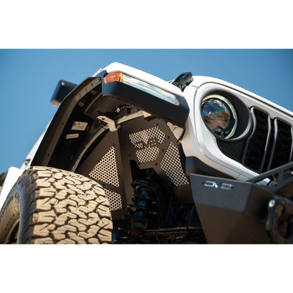 DV8 OFF-ROAD | 2018 2025 Jeep Wrangler JL JLU Gladiator JT Front Inner Fenders  | INFEND-06FB
