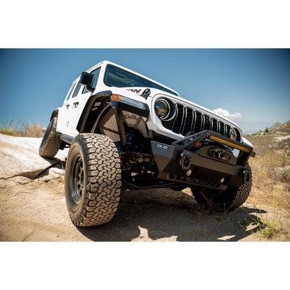 DV8 OFF-ROAD | 2018 2025 Jeep Wrangler JL JLU Gladiator JT Front Inner Fenders  | INFEND-06FB
