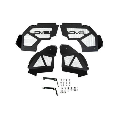 DV8 OFF-ROAD | 2018 2025 Jeep Wrangler JL JLU Gladiator JT Front Inner Fenders  | INFEND-06FB
