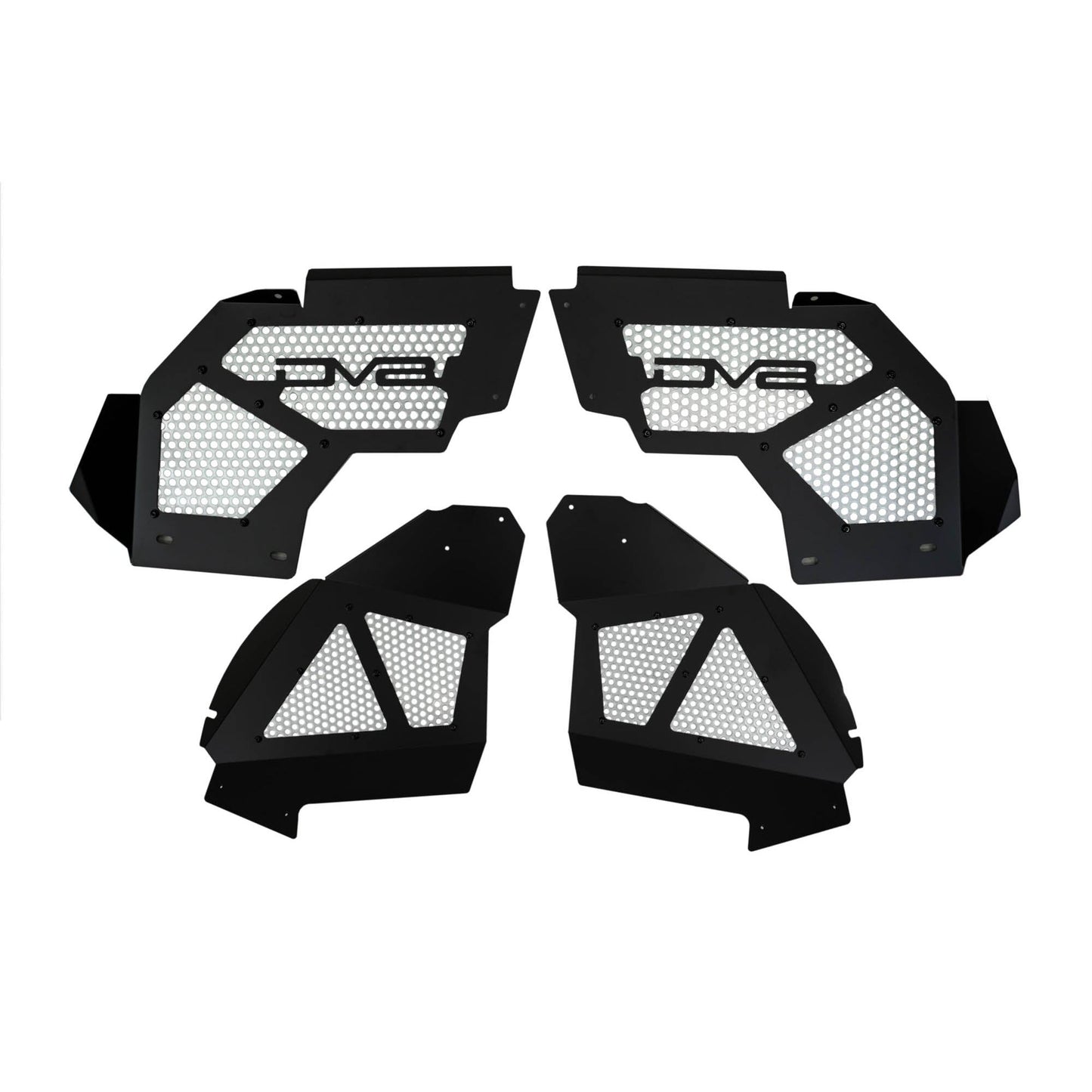 DV8 OFF-ROAD | 2018 2025 Jeep Wrangler JL JLU Gladiator JT Front Inner Fenders  | INFEND-06FB