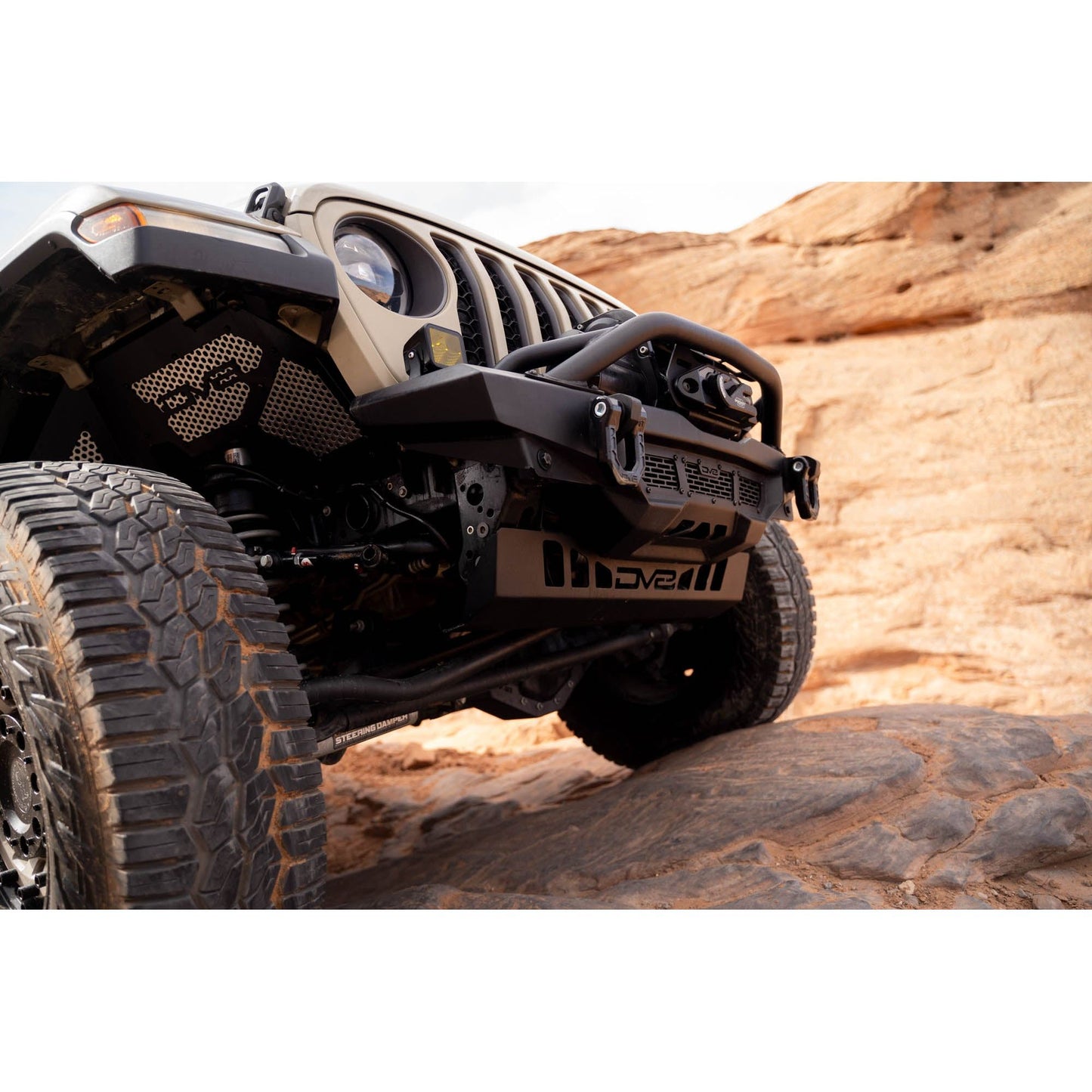 DV8 OFF-ROAD | 2018 2025 Jeep Wrangler JL JLU Gladiator JT Front Inner Fenders  | INFEND-06FB