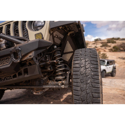 DV8 OFF-ROAD | 2018 2025 Jeep Wrangler JL JLU Gladiator JT Front Inner Fenders  | INFEND-06FB