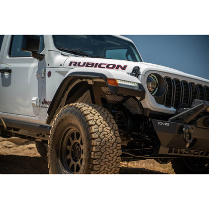 DV8 OFF-ROAD | 2018 2025 Jeep Wrangler JL JLU Gladiator JT Front Inner Fenders  | INFEND-06FB